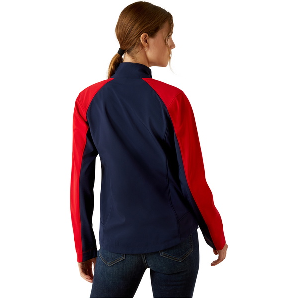 2025 Ariat Womens Team EQ Jacket 10062857 - Navy / Red